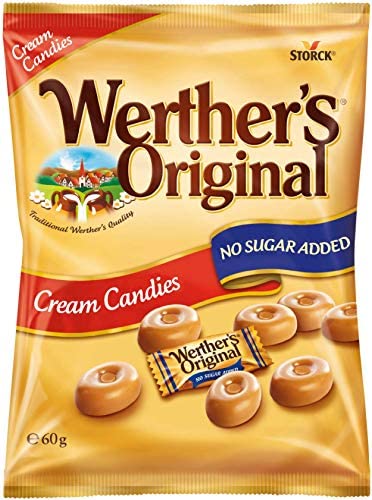 Werther's Original  Cream Candies No Sugar Added Bag