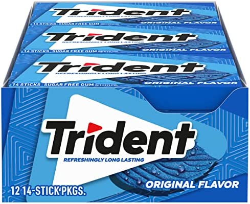TRIDENT ORIGINAL GUM 12