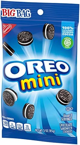 Nabisco Oreo Mini Big Bag 3 Oz 85g