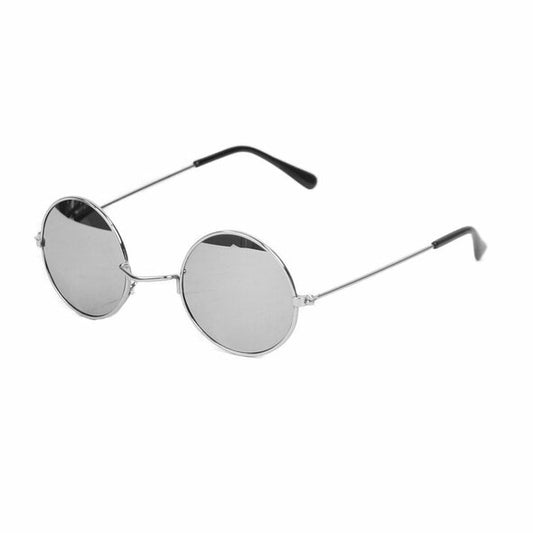 Silver Hippy Glasses