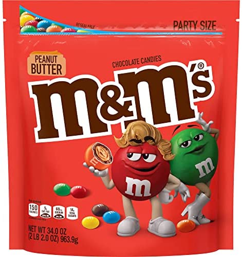 Mars M&M's Peanut Butter Party Size Bag