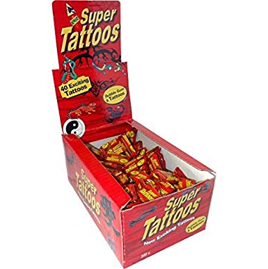 Bubble Gum  Tattoos  rnostalgia