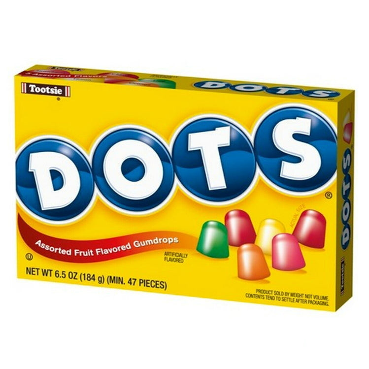 Tootsie Roll Inc. Dots Gumdrops Movie Box