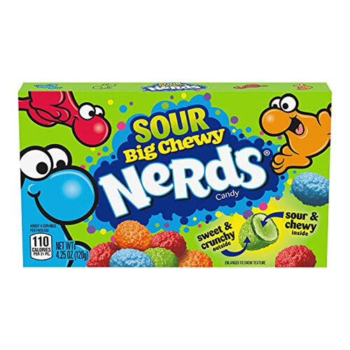 Nerds Big Chewy Sour Candy Theater Box 120g