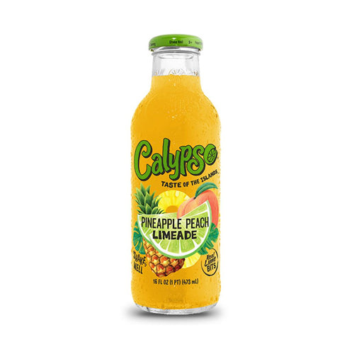 CALYPSO 473ML PINE PEACH - Tom's Confectionery Warehouse