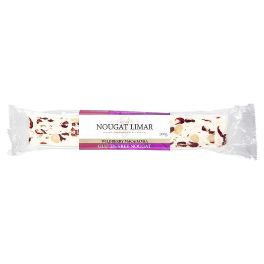 Limar Wild Berry Macadamia Nougat 300g