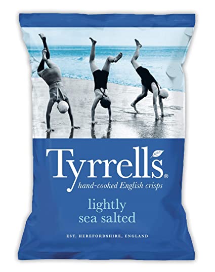 Tyrrells Lightly Sea Salted 175g