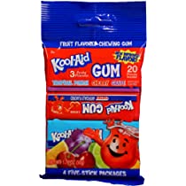 KOOL AID GUM 3 FRUITY FLAVOURS
