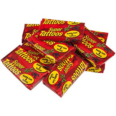 Candy Brokers Super Tattoos - Tom's Confectionery Warehouse