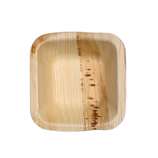 ONE TREE PALM LEAF ECO DIP BOWL - SQUARE 90MM - PACK 25