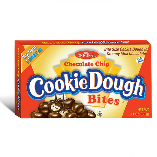 US Chocolate  Chip Cookie Dough Bites Movie Box 88g