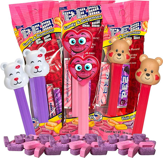 US PEZ VALENTINE ASSORTED