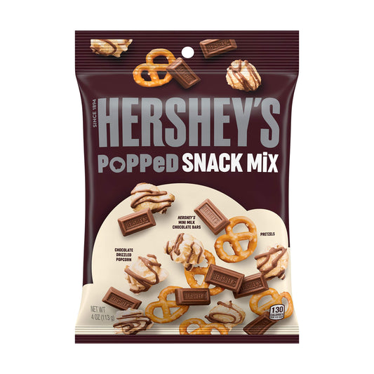 US Hershey's Snack Mix Popped Peg Bag 113g