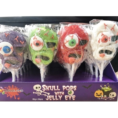 Skull Pop with Jelly Eye 85g