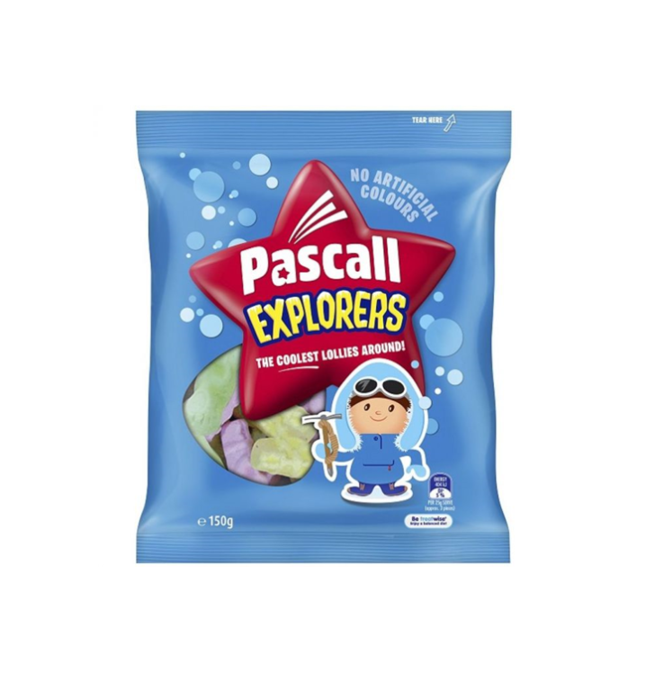 Pascal Explorers 150g – Tom's Confectionery Warehouse