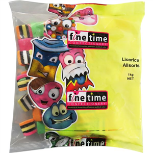 CTC Finetime Licorice Allsorts 850g