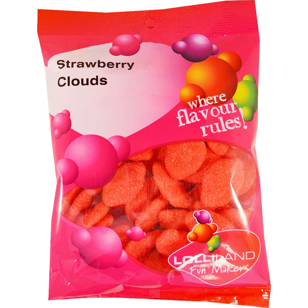 Lolliland Strawberry Clouds 140g