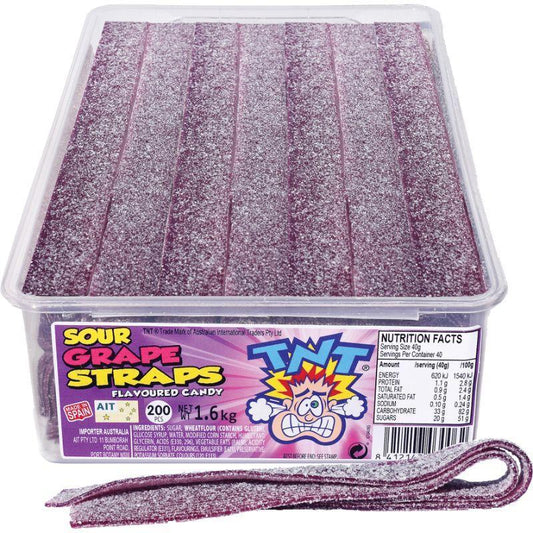 TNT sour grape straps 1.6kg