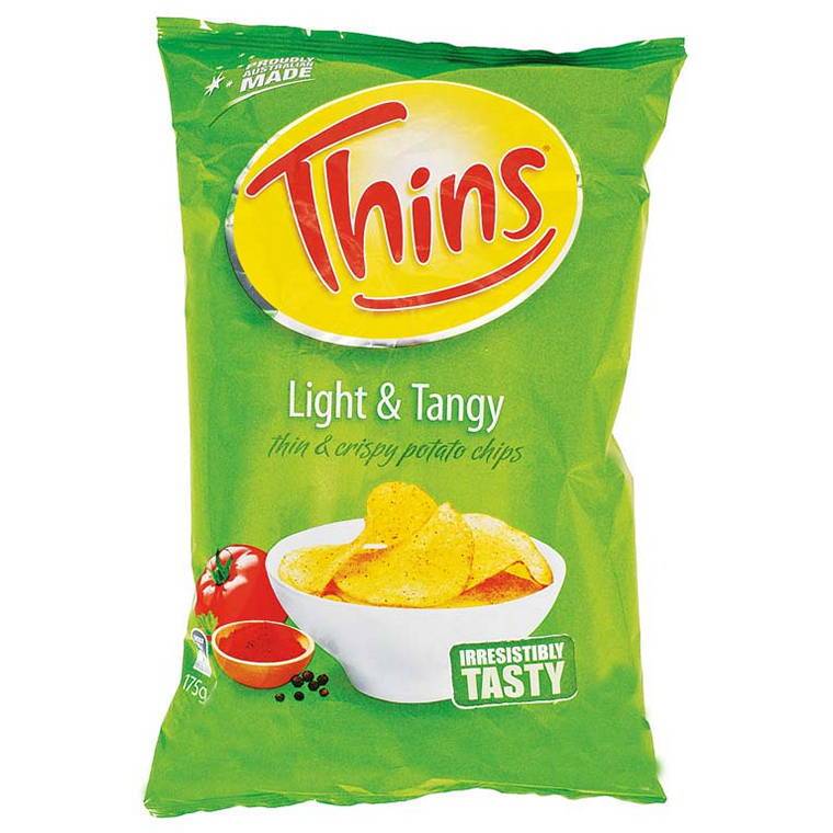 Thins Light & Tangy Chips