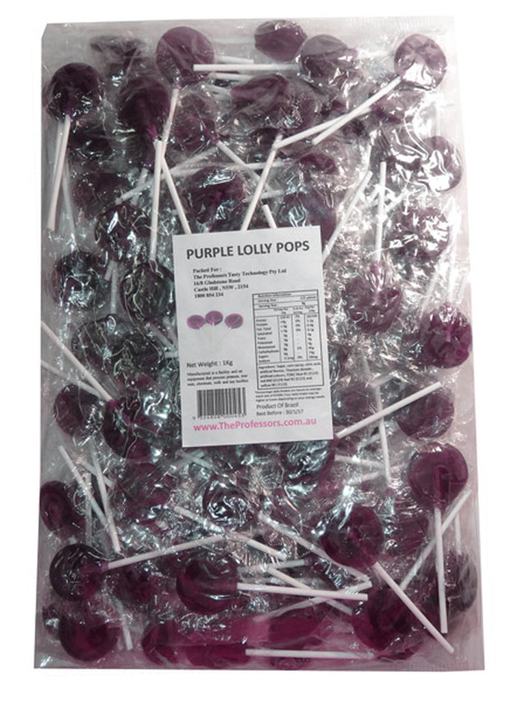 Sweet Treats Purple Lolly pops 8g