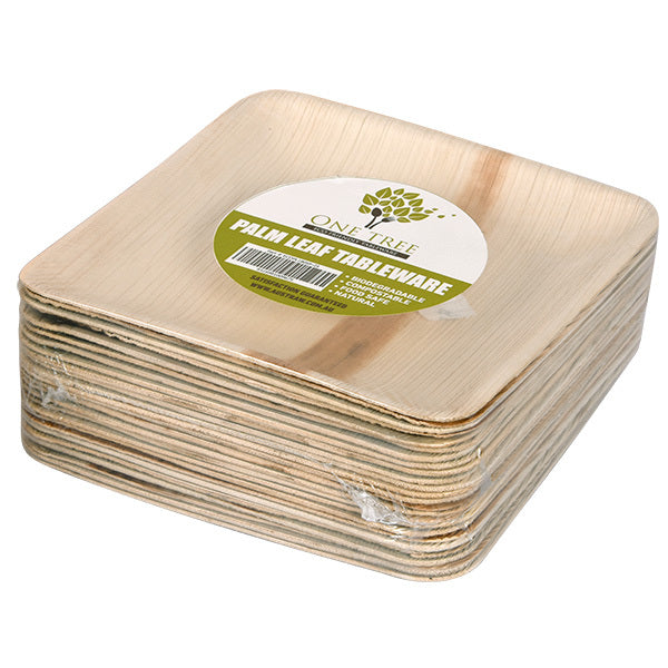 ONE TREE PALM LEAF- RETAIL - SQUARE PLATE 250S - PACK 10