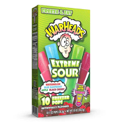 WARHEADS FREEZE POP 10