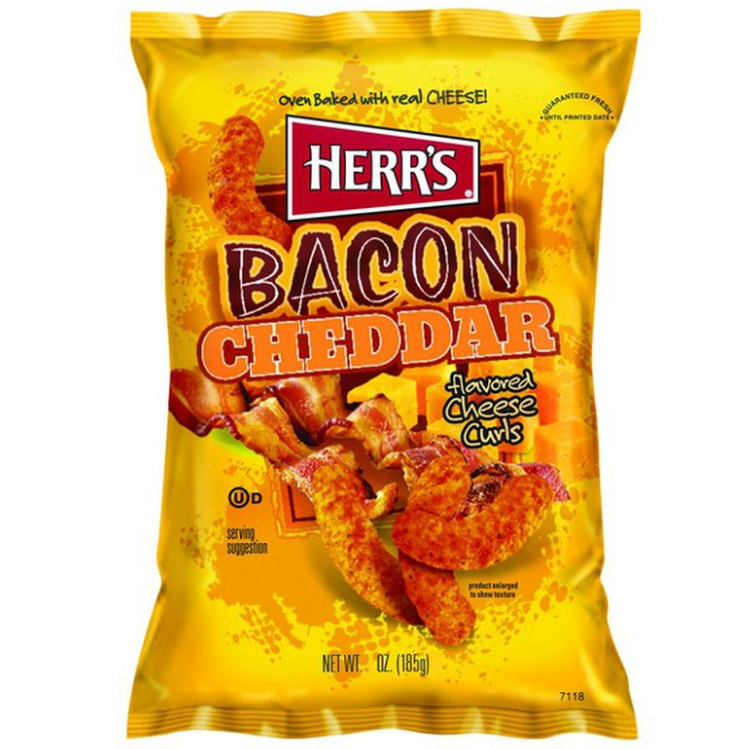 Herr's Bacon Cheddar Curls