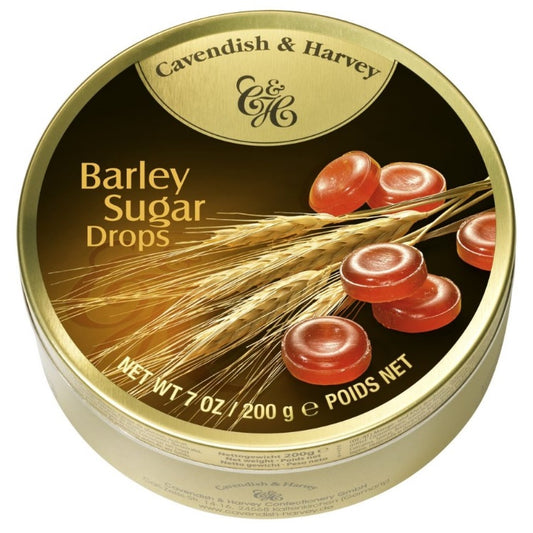 Cavendish & Harvey Barley Sugar Drops Tin 200g