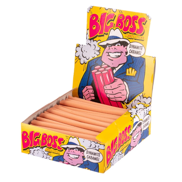 Fyna Big Boss Caramel Stix 75pcs - Tom's Confectionery Warehouse