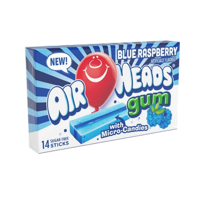 US Airheads Gum Blue Raspberry 80.64g