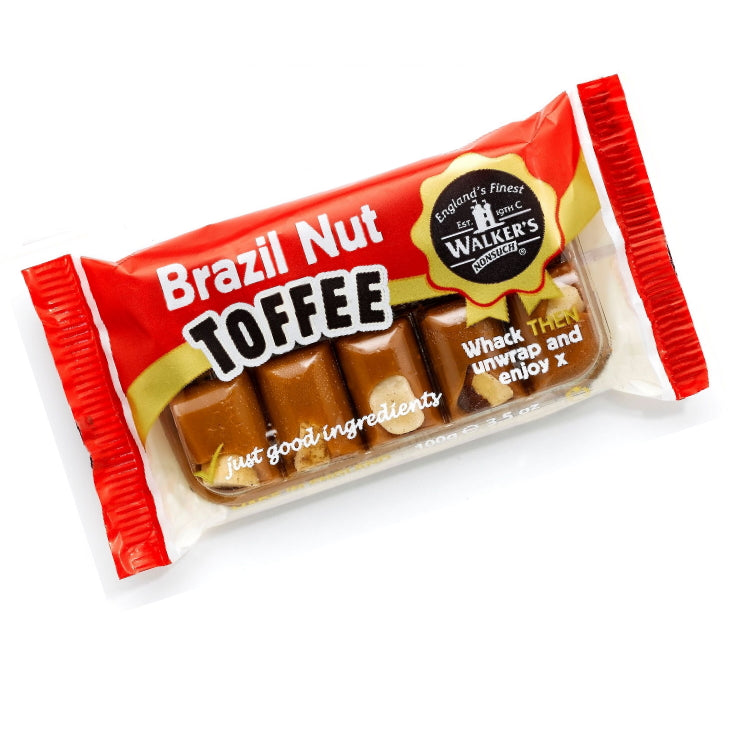 Walkers Brazil Nut Toffee Block