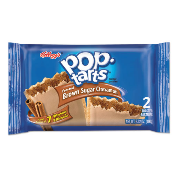 Kelloggs Pop Tarts Frosted Brown Sugar Cinnamon 2 Pack