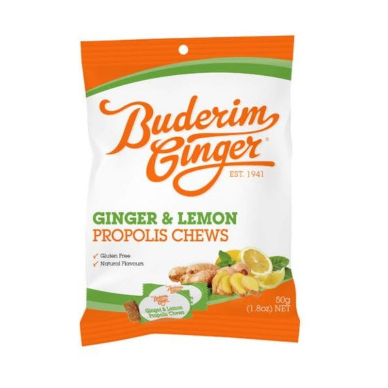 Buderim Ginger Ginger & Lemon Chews