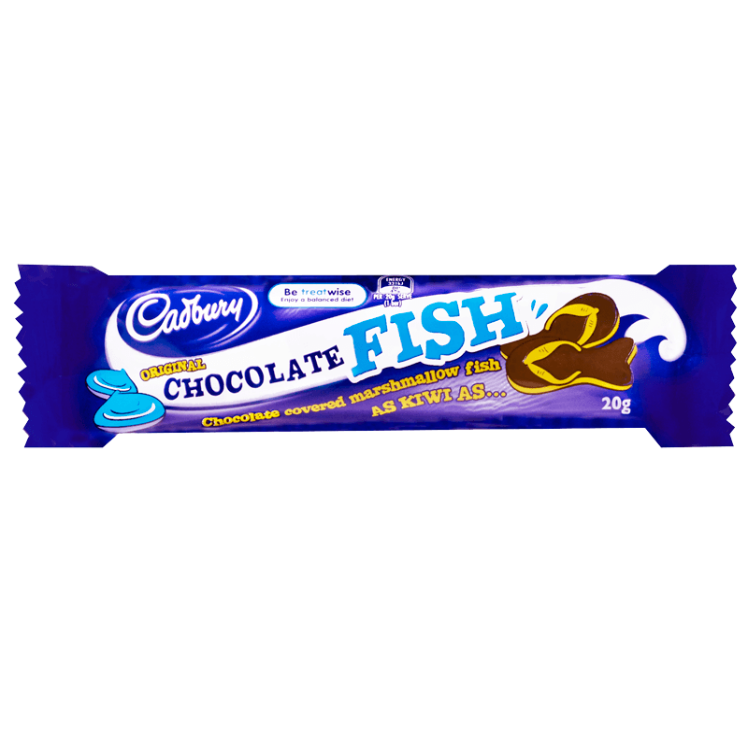 Cadbury NZ Chocolate Fish Wrapped 20g