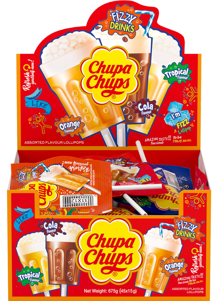 Chupa chups 3D fizzy drinks