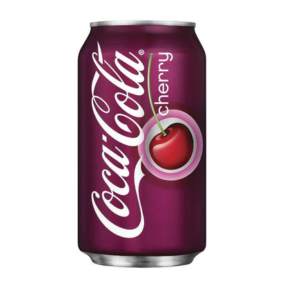 US Coca Cola Cherry Coke Can 355ml