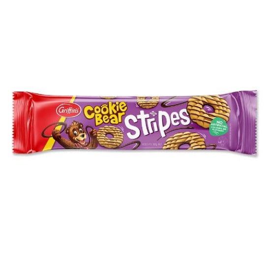 Griffins Cookie Bear Stripes Biscuits