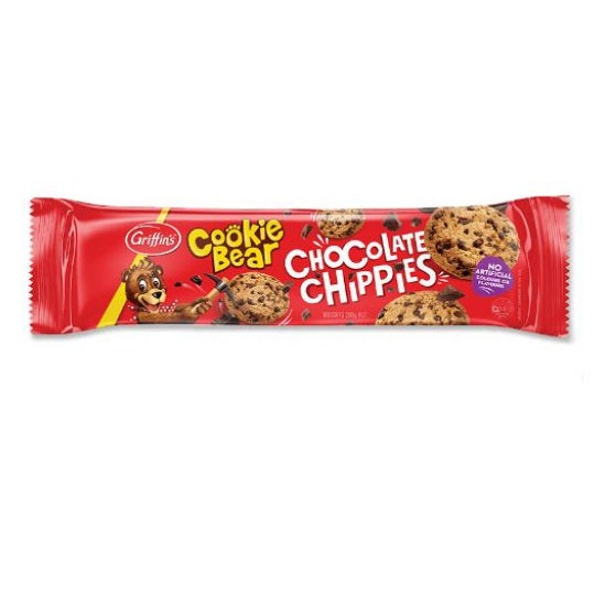Griffins Cookie Bear Chocolate Chippies Biscuits
