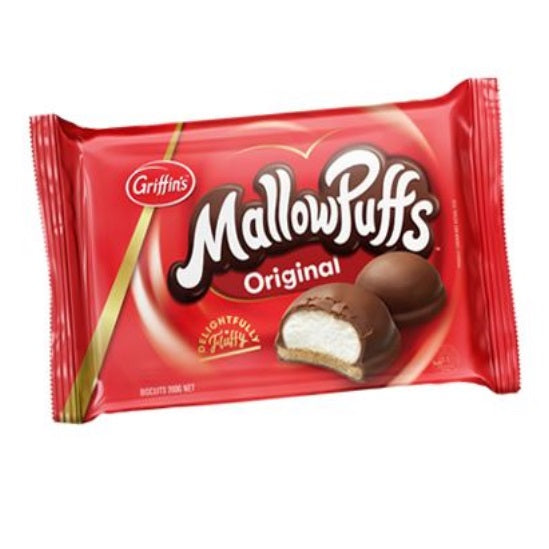 Griffins Mallow Puffs Original Biscuits 200g - Tom's Confectionery Warehouse