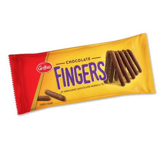 Griffins Fingers Milk Choc Biscuits