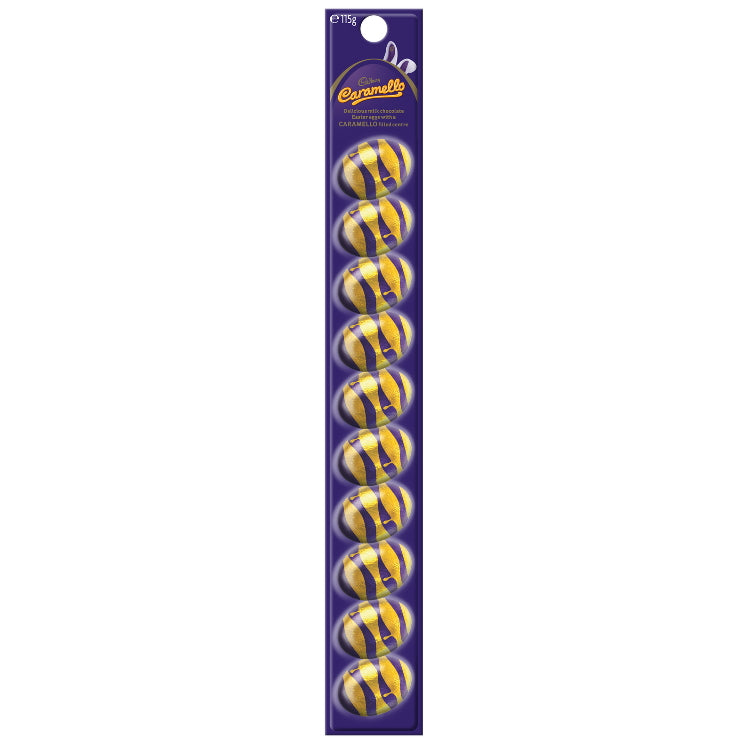 Cadbury Caramel Cuties Mini Eggs Strip