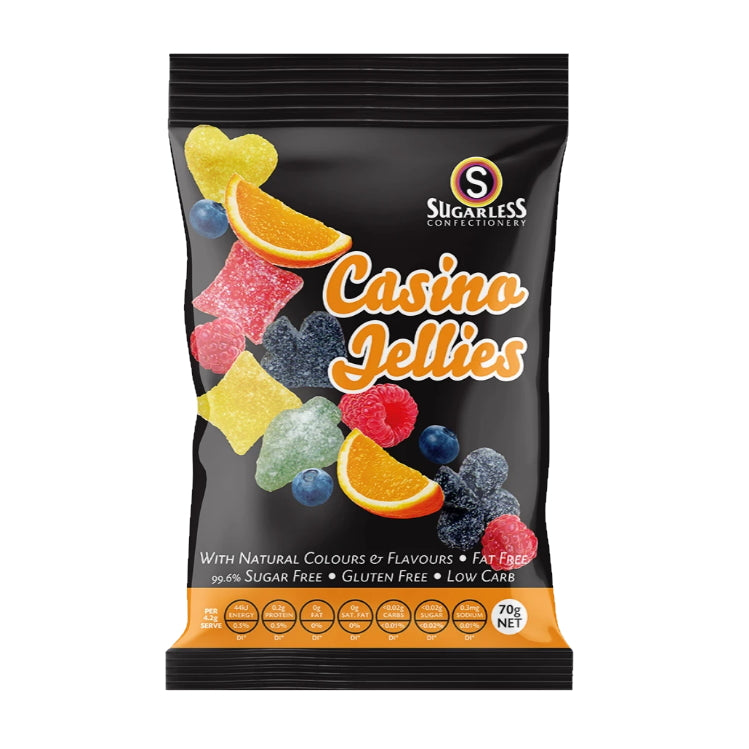 Sugarless Casino Jellies Sugar Free Bag