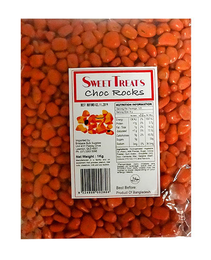 Sweet Treats Orange Choc Rocks