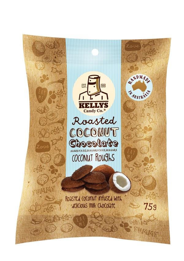 Kellys Coconut Roughs 75g Snack Pack