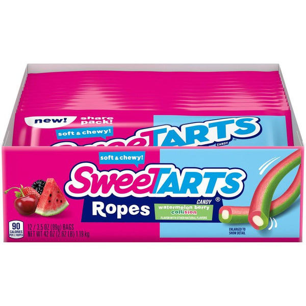 Sweetarts Ropes Watermelon Berry Collision – Tom's Confectionery Warehouse