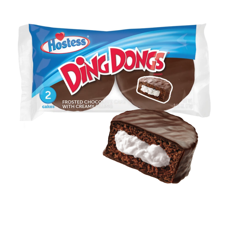 Hostess Ding Dongs Chocolate Cake 2 Pack