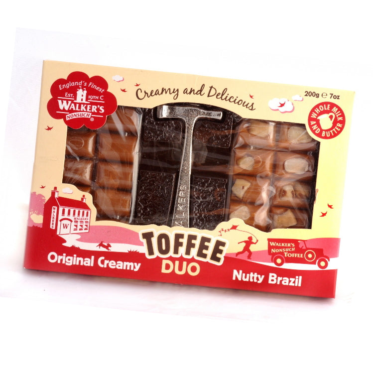 Walker's Toffee Nutty Brazil Duo Pack With Hammer