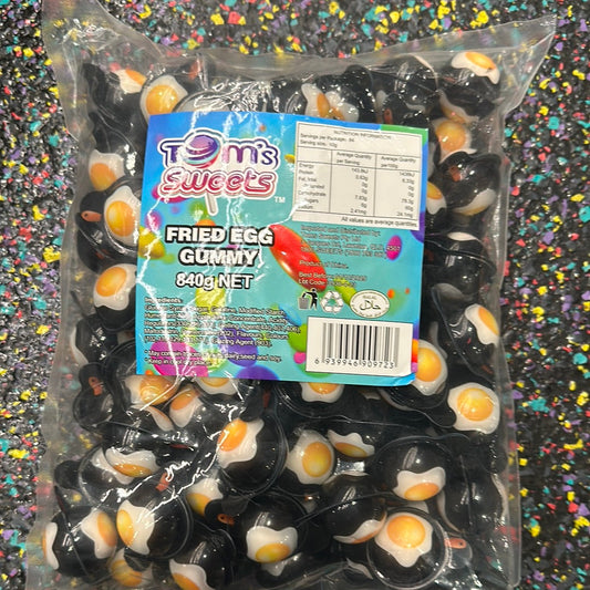 Tom’s Sweets Fried Egg Gummy 840g