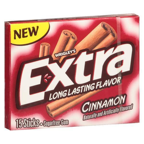 Wrigley's Extra Cinnamon Gum 15pc