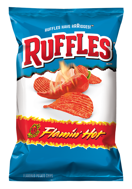 Ruffles Flaming Hot Chips 184g